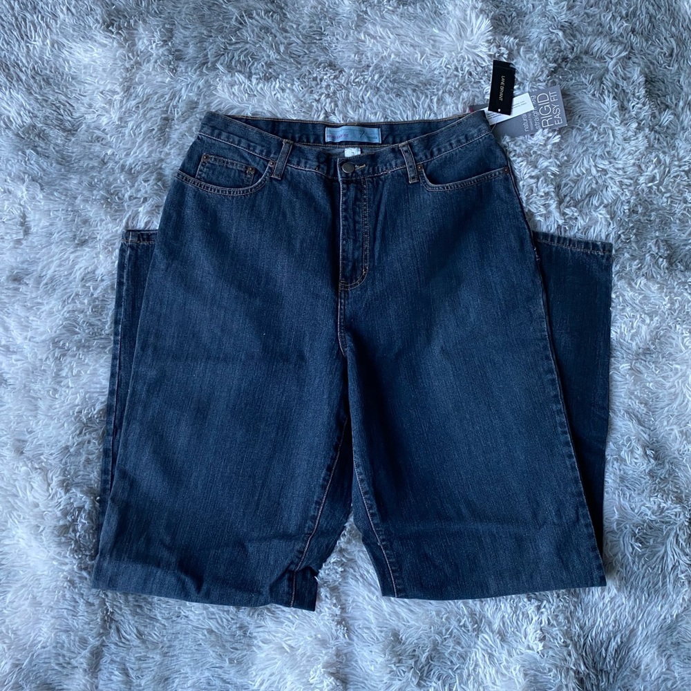 Venezia Rigid Easy Fit Straight Leg Jean, 14 Tall